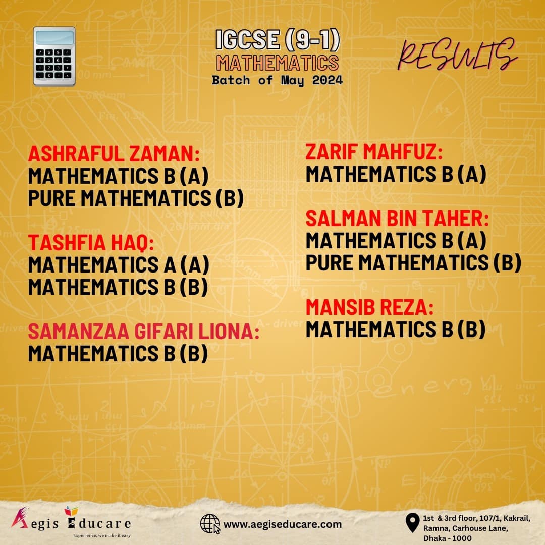 Mathematics Result